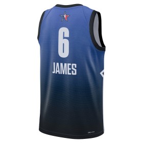 NBA Mænd Trøje All-Star 2023 Team 1 Lebron James 6 Nike Blå Swingman